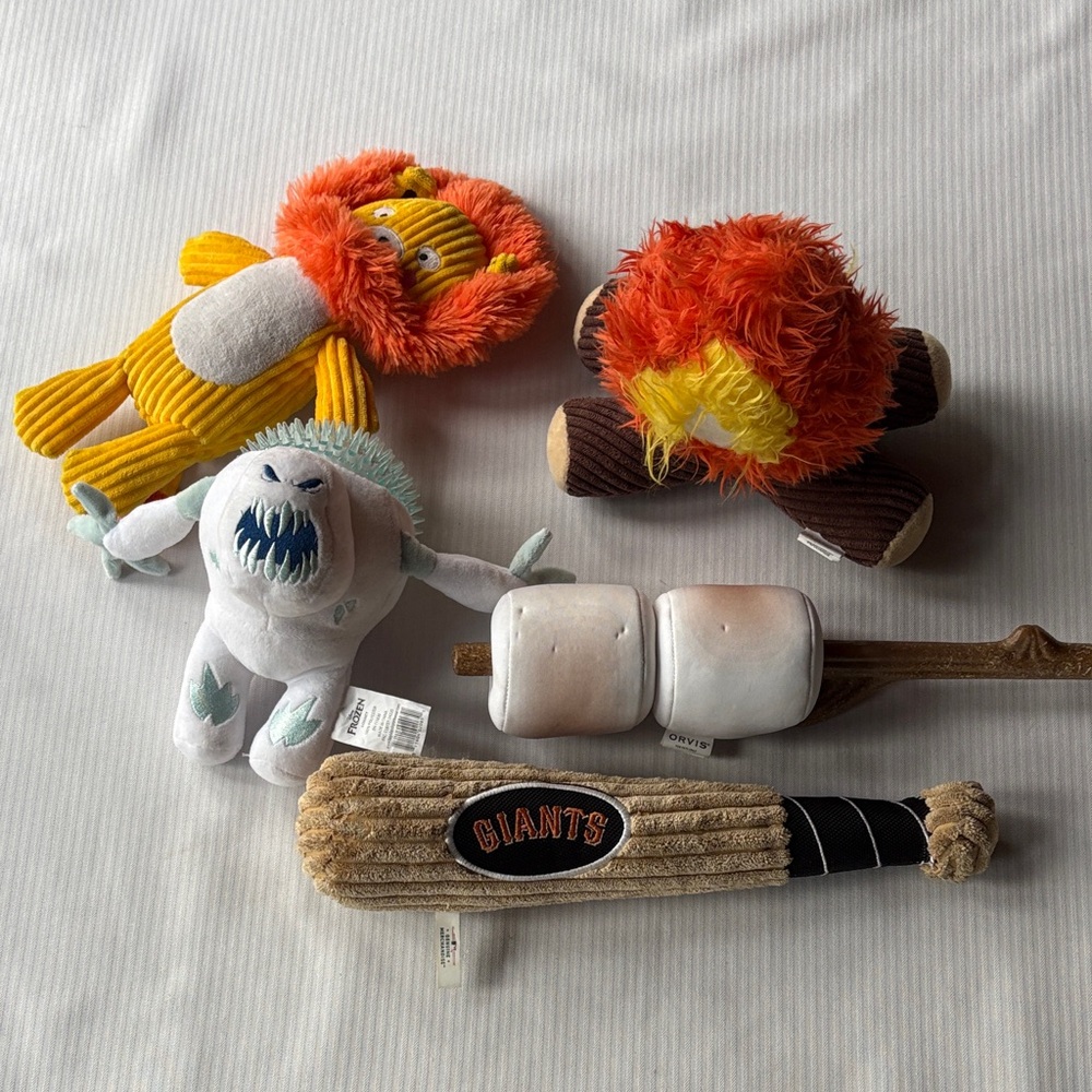 Dog Toy Lot of 4
